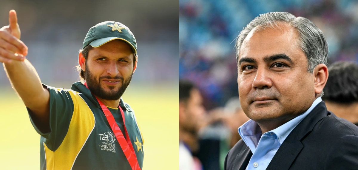 വിവാദങ്ങളൊഴിയാതെ പാക് ക്രിക്കറ്റ്; PCB ചെയർമാൻ സ്ഥാനത്ത് നിന്ന് നഖ്‌വിയെ നീക്കണമെന്ന് അഫ്രീദി