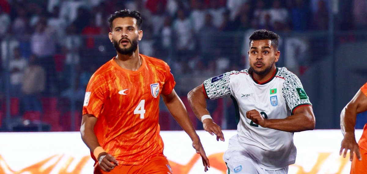 എഎഫ്സി ഏഷ്യൻ കപ്പ് യോഗ്യതാ മത്സരം; ബംഗ്ലാദേശിനോട് പരാജയപ്പെട്ട് ഇന്ത്യ