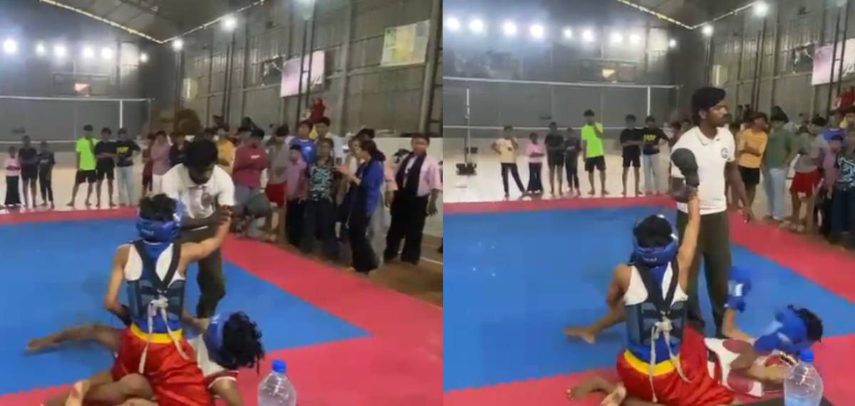 വൂഷു മത്സരത്തിനിടെ വിദ്യാർത്ഥിക്ക് കൈക്ക് രണ്ടിടത്ത് പൊട്ടൽ; മെഡിക്കൽ സംഘം ഉണ്ടായിരുന്നില്ലെന്ന് ആക്ഷേപം