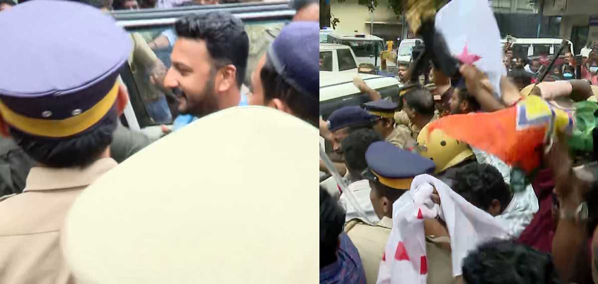 രാഹുലിന് നേരെ വൻ പ്രതിഷേധം, കൂകിവിളി, പൊതിച്ചോറുമായി ഡിവൈഎഫ്‌ഐ; എംഎൽഎക്കെതിരെ കടുത്ത നടപടിക്ക് നിയമസഭ