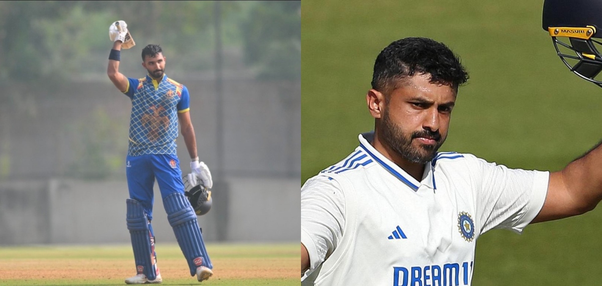 കരുണിനും ദേവ്ദത്തിനും സെഞ്ച്വറി; മലയാളി കരുത്തിൽ കേരളത്തെ തോൽപ്പിച്ച് കർണാടക