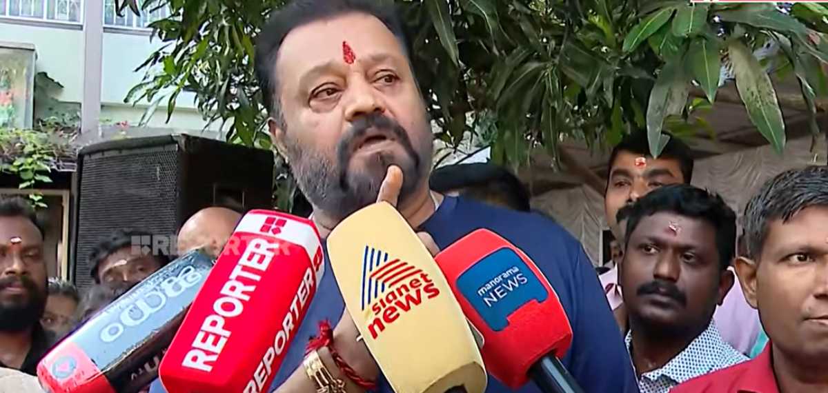 തദ്ദേശ തെരഞ്ഞെടുപ്പിൽ സ്വർണവും ഗർഭവുമല്ല, ജനങ്ങളെ നേരിട്ട് ബാധിക്കുന്ന വികസനമാണ് ചര്‍ച്ചയാകേണ്ടത്: സുരേഷ് ഗോപി