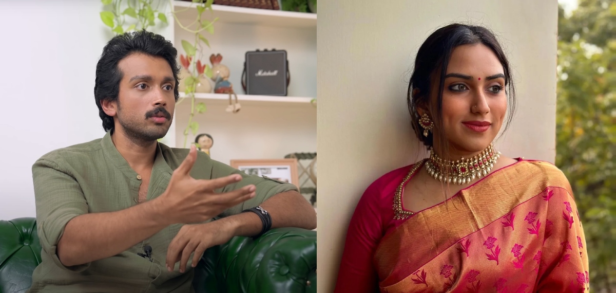 'ചക്കിയെക്കുറിച്ച് മോശം കമന്റുകൾ ഇടുന്നവരെ ഇടിക്കണമെന്ന് ഉണ്ട്...പക്ഷേ അത് പറ്റില്ലലോ'; കാളിദാസ് ജയറാം