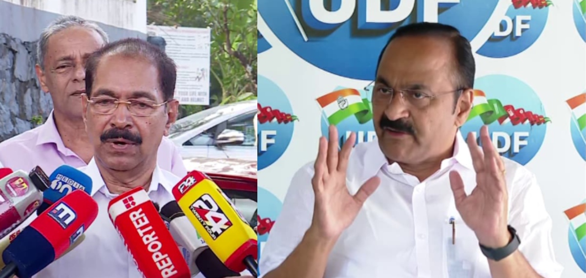 വി ഡി സതീശനെതിരായ വിമര്‍ശനം, വ്യക്തിപരമായ ആക്ഷേപങ്ങള്‍ ഒഴിവാക്കേണ്ടതായിരുന്നു: സണ്ണി ജോസഫ്