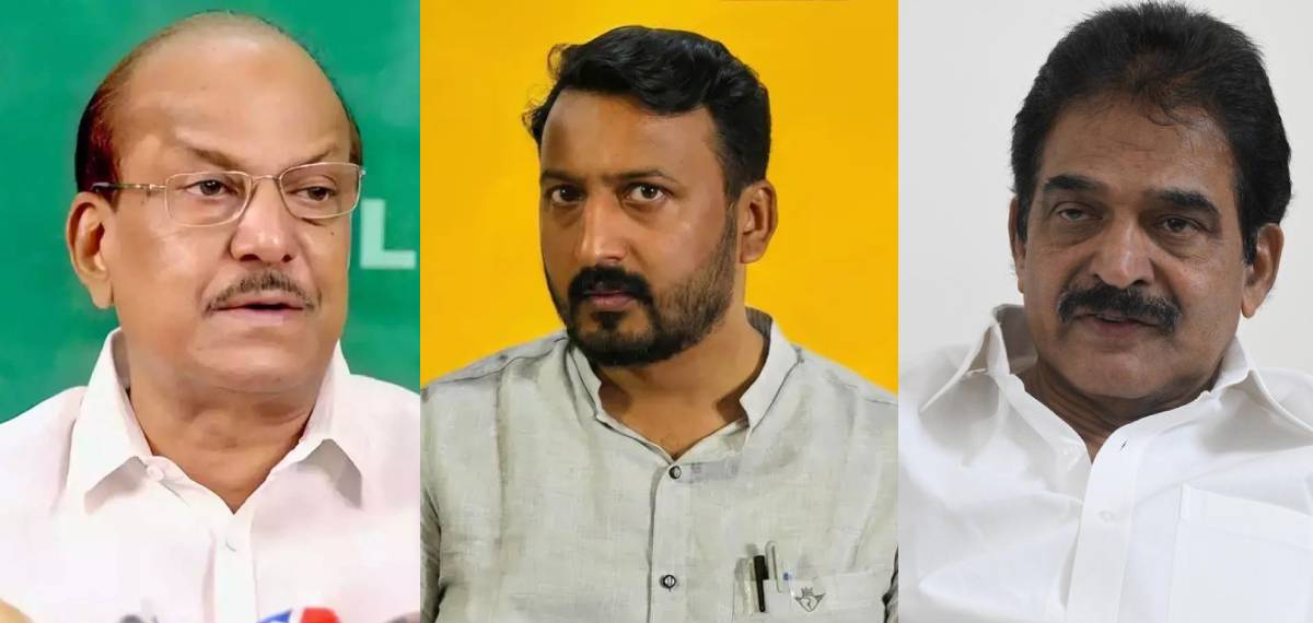 പാർട്ടിയിൽ ഇല്ലല്ലോയെന്ന് K C വേണുഗോപാൽ,വ്യക്തിപരമായ വിഷയമെന്ന് കുഞ്ഞാലിക്കുട്ടി; രാഹുൽ വിഷയത്തിൽ നേതാക്കൾ