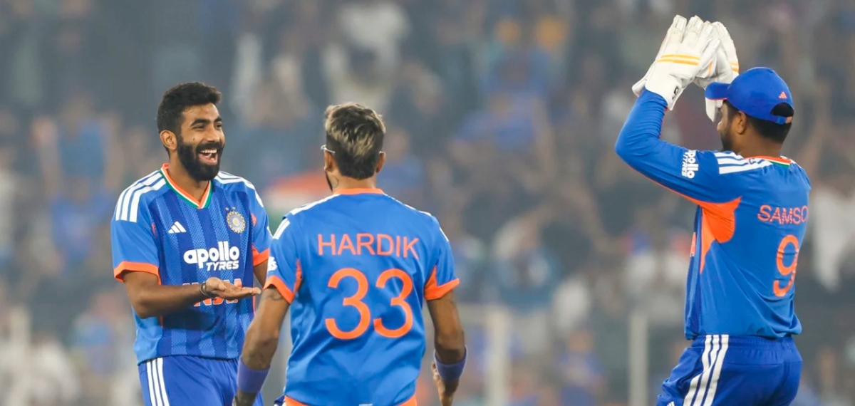 ബുംറ തീ തുപ്പി!; മൂന്നാം ടി 20 യിൽ ഇന്ത്യയ്ക്കെതിരെ കിവീസിന് ചെറിയ ടോട്ടൽ