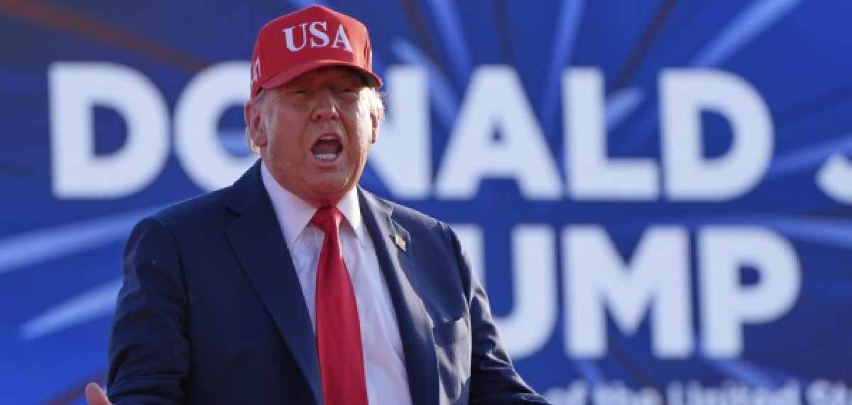President Donald Trump turned a heartland festival for the United States’ upcoming 250th anniversary into a celebration of himself, basking in a crowd of supporters Thursday night shortly after Congress approved tax cut legislation that he championed.