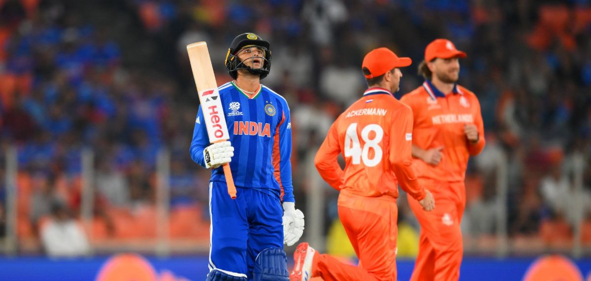 അഭിഷേകിന് ഇതെന്തുപറ്റി? നെതര്‍ലന്‍ഡ്‌സിനെതിരെയും ഡക്ക്, ഇന്ത്യയ്ക്ക് തകർച്ചയോടെ തുടക്കം