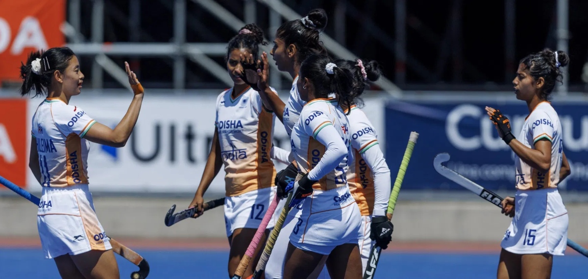 ജൂനിയര്‍ വനിതാ ഹോക്കി ലോകകപ്പ്; നമീബിയയെ തകര്‍ത്ത് ഇന്ത്യയ്ക്ക് തകര്‍പ്പന്‍ തുടക്കം