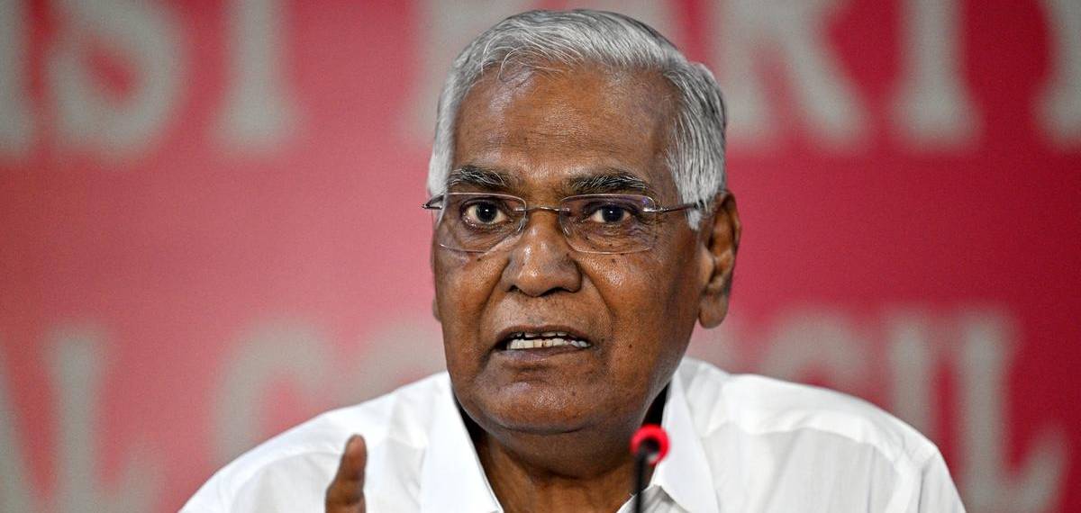 പിഎം ശ്രീ; സമ്മര്‍ദത്തിന് വഴങ്ങില്ല, ധാരണാപത്രം മരവിപ്പിക്കണമെന്ന് മുഖ്യമന്ത്രിയോട് ആവശ്യപ്പെട്ടതായി ഡി രാജ