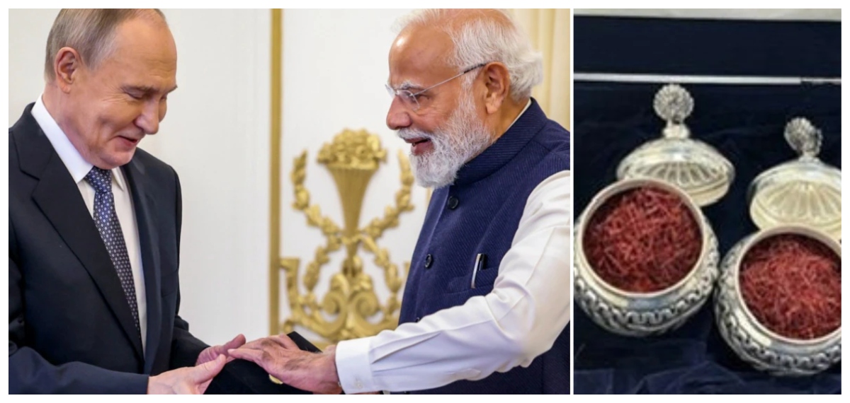 മോദി നൽകിയ സമ്മാനങ്ങൾ കണ്ട് ഞെട്ടി പുടിൻ; ഭവഗത് ഗീതയില് ഒതുങ്ങില്ല, ചായപ്പൊടി മുതല് വെള്ളി ടീ സെറ്റ് വരെ