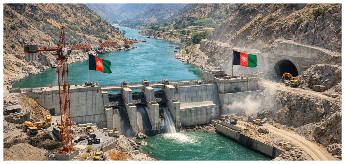 Afghanistan dam in Kunar river(representative image)