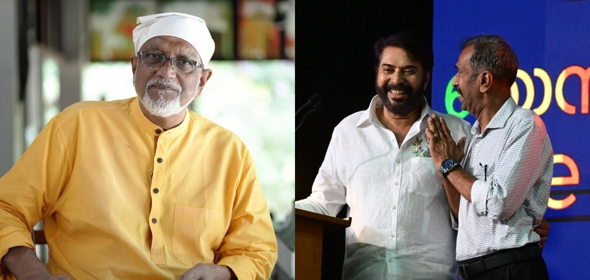 'മമ്മൂട്ടിയെന്ന് പേരിട്ടയാൾ, ഒരു യുഗത്തിന് നാമകരണം ചെയ്ത മഹത് വ്യക്തിയെ നേരിൽ കാണണം'; വി കെ ശ്രീരാമൻ