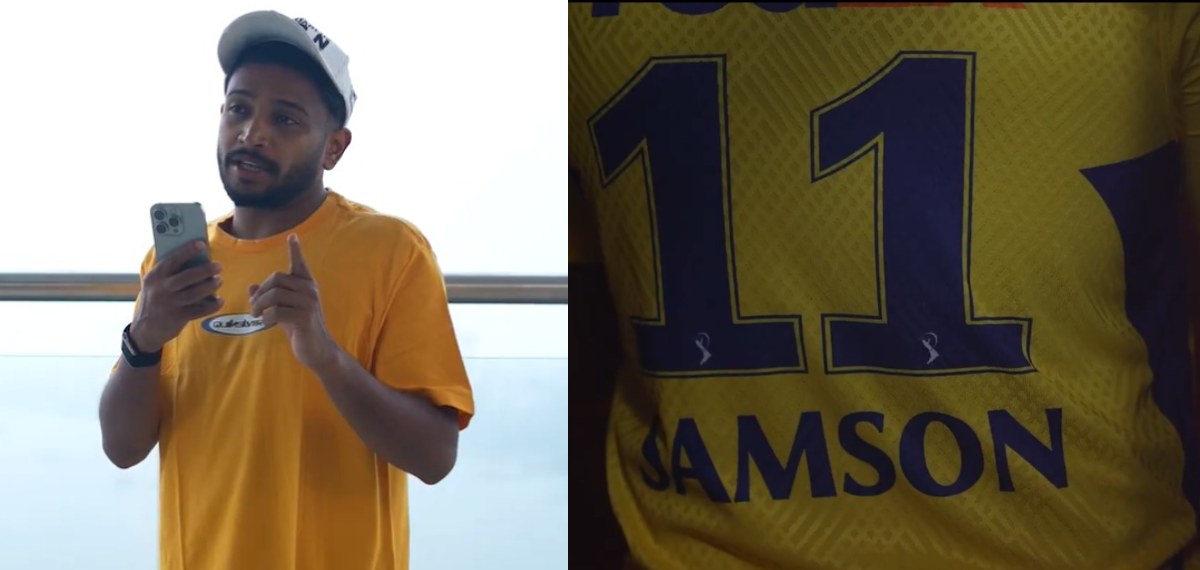 'ഇനി നമ്മുടെ പയ്യൻ യെല്ലോ, കൂടെ നമ്മളും!'; CSKയിൽ സഞ്ജുവിനെ അവതരിപ്പിച്ച് ബേസിൽ ജോസഫ്