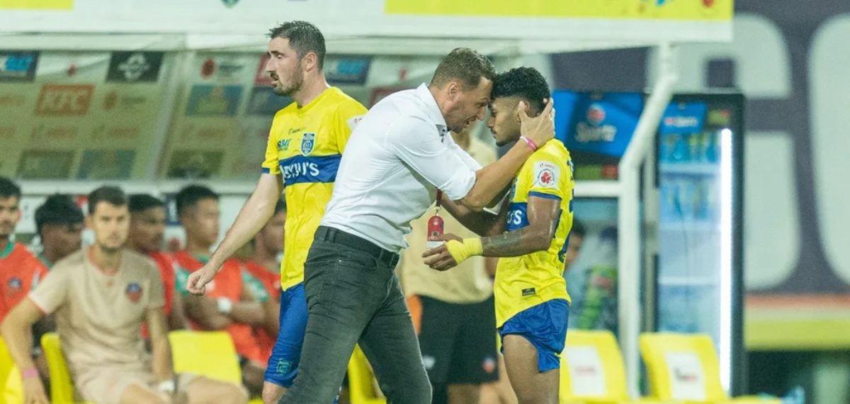Kerala Blasters Former Coach Ivan Vukomanovic and Former Player Rahul KP
