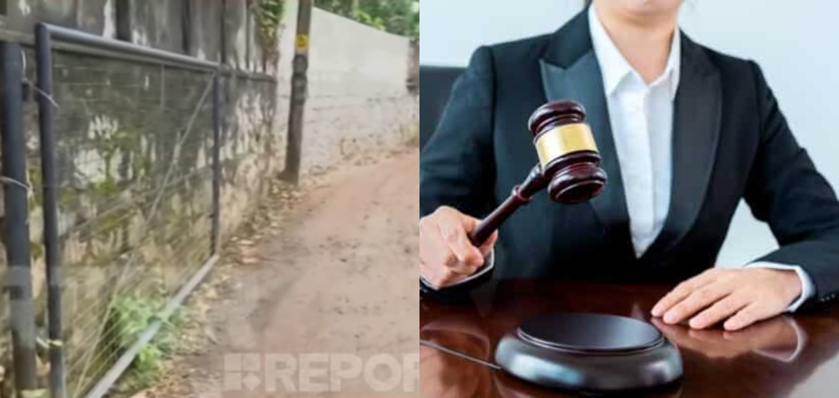 വഴി ഗേറ്റ് വെച്ച് അടച്ചു; സിവില് ജഡ്ജ് ടിയാറ റോസ് മേരിക്കും അമ്മയ്ക്കുമെതിരെ വ്യാപക പരാതി