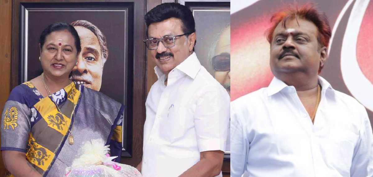 വിജയകാന്തിന്റെ പാർട്ടി ഡിഎംകെ സഖ്യത്തിൽ; തെരഞ്ഞെടുപ്പിന് മുൻപേ തിരിച്ചടി നേരിട്ട് എൻഡിഎ