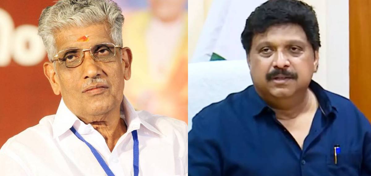 എന്‍എസ്എസ് ജനറല്‍ സെക്രട്ടറിക്ക് മന്ത്രി ഗണേഷ് കുമാര്‍ പാദസേവ ചെയ്യുന്നു; കരയോഗം അംഗങ്ങളുടെ വിമര്‍ശനം