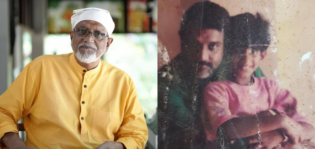 'എൻ്റെ കൈ ചുറ്റിയ കുട്ടി വളർന്ന് വലിയ നടനായി', വി കെ ശ്രീരാമന്റെ മടിയിലിരിക്കുന്ന സൂപ്പർ സ്റ്റാറിനെ മനസിലായോ?