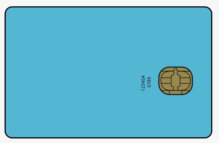 Full-size SIM (85.60 mm × 53.98 mm × 0.76 mm)