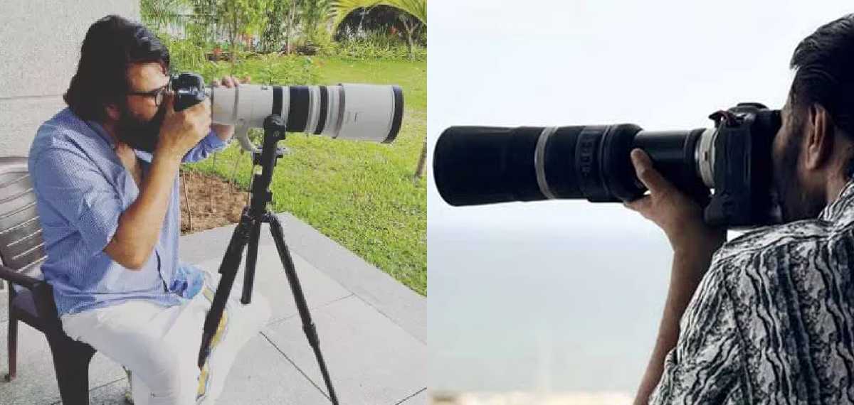 Mammootty with camera