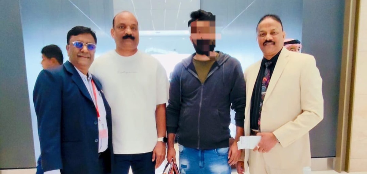 നാടണയാൻ സന്ദീപിന് പ്രവാസി ലീഗൽ സെല്ലിന്റെ കൈത്താങ്ങ്