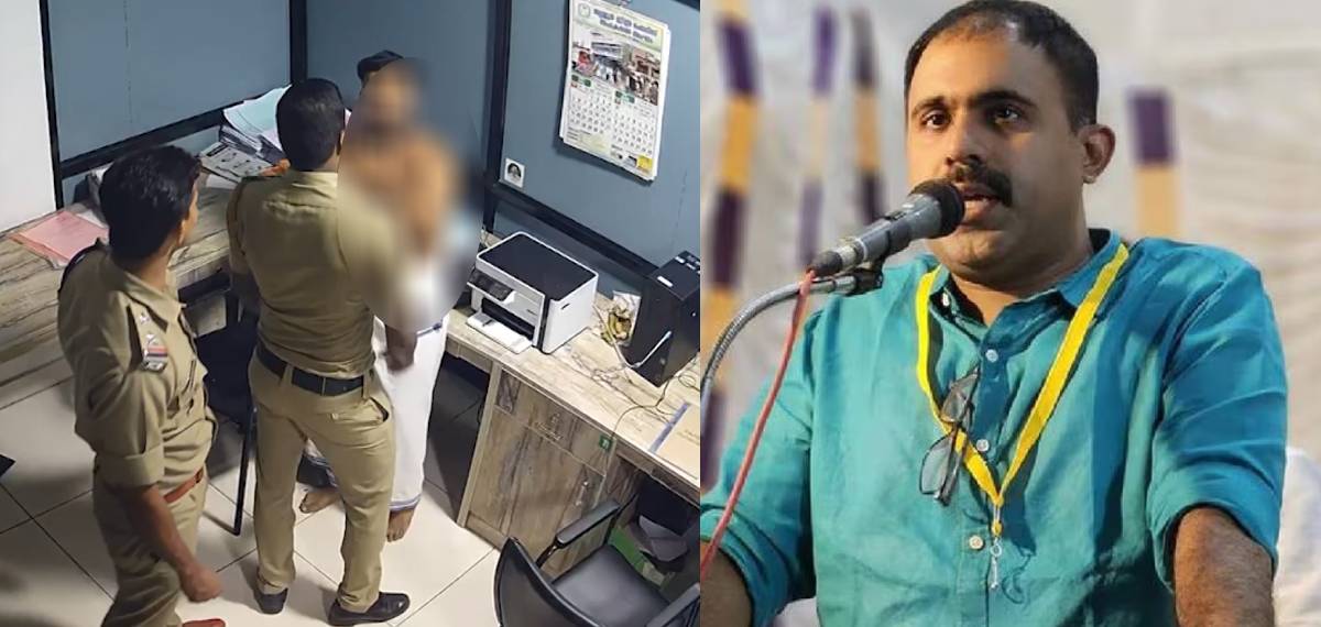 'കേരളാ പൊലീസ് തന്തയില്ലായ്മയാണ് കാണിക്കുന്നത്:നാല് പൊലീസുകാരെയും സേനയിൽ നിന്ന് പുറത്താക്കണമെന്ന് അബിൻ വര്‍ക്കി