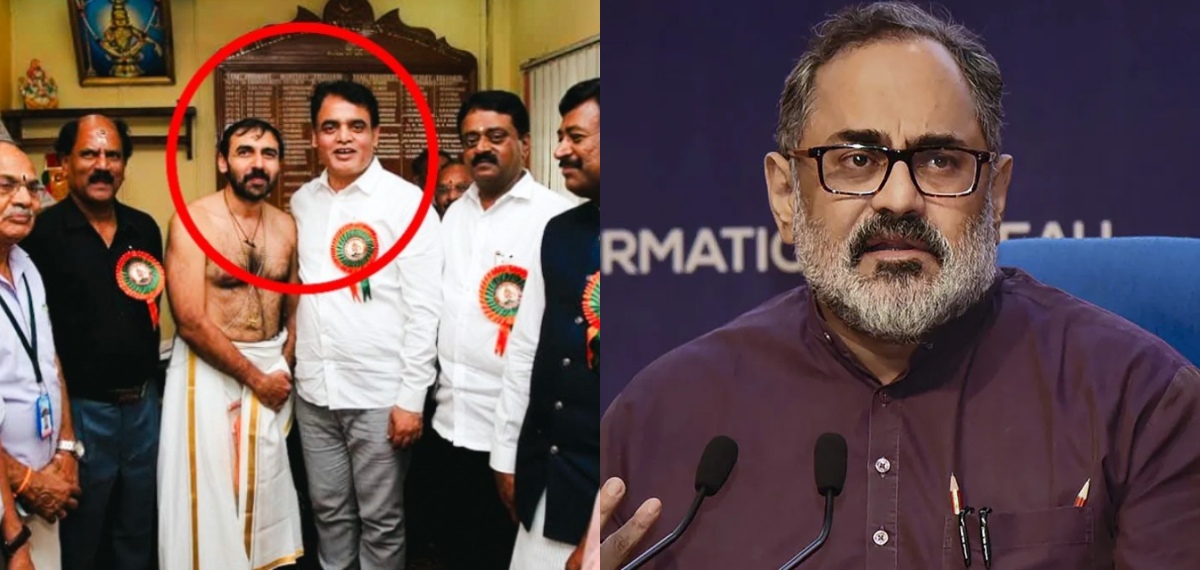 ബിജെപി കേരളം ഭരിച്ചിട്ടില്ല, കേരളം ഭരിച്ചവരാണ് കൊള്ളയ്ക്ക് പിന്നിൽ ;രാജീവ് ചന്ദ്രശേഖർ