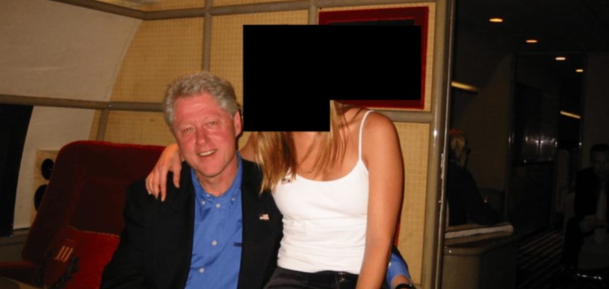 Clinton's photo from Jeffrey Epstein Files
