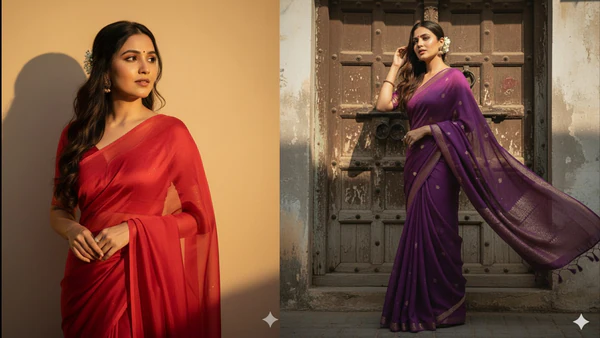 Saree trend