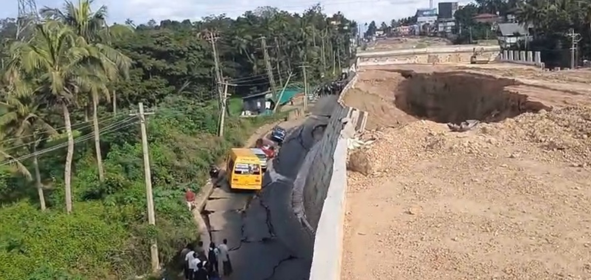 ദേശീയപാത തകര്ന്ന സംഭവം; നിര്മ്മാണ കമ്പനിയെ ഒരു മാസത്തേക്ക് വിലക്കി കേന്ദ്രം