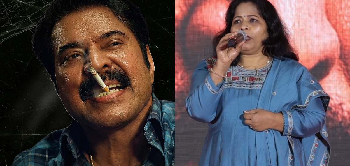 ആദ്യ ഗാനം മമ്മൂട്ടിയുടെ പടത്തിൽ, കളങ്കാവലിലെ ‘നിലാ കായും വെളിച്ചം' പാടിയത് വീട്ടമ്മ