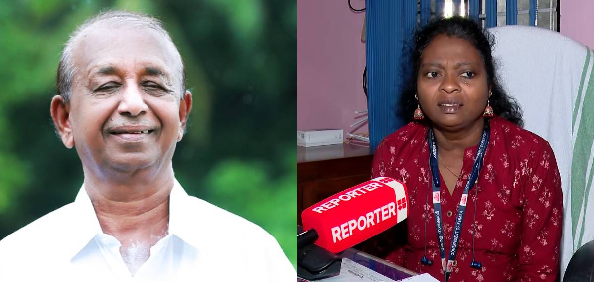അയിത്തം കൽപ്പിക്കുന്നു, എടീ..പോടി എന്ന് വിളിക്കുന്നു: വെള്ളനാട് ശശിക്കെതിരെ പഞ്ചായത്ത് സെക്രട്ടറി സിന്ധു
