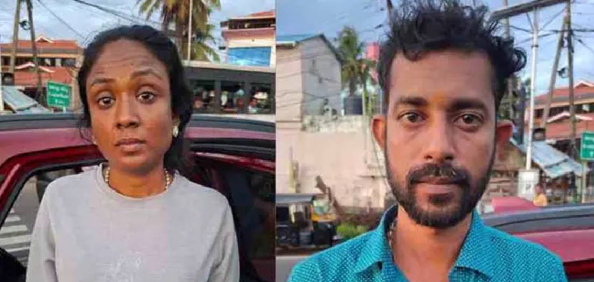 10 ലക്ഷം വിലവരുന്ന എംഡിഎംഎയുമായി സുഹൃത്തുക്കൾ പിടിയില്‍; ലഹരി ഒളിപ്പിച്ചത് പ്രത്യേകരീതിയിൽ ചെരുപ്പിൽ പൊതിഞ്ഞ്