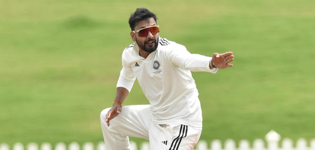 അങ്കിത് ശർമയ്ക്ക് അഞ്ച് വിക്കറ്റ്; രഞ്ജിട്രോഫിയിൽ ഗോവയ്ക്കെതിരെ കേരളത്തിന് മുൻതൂക്കം