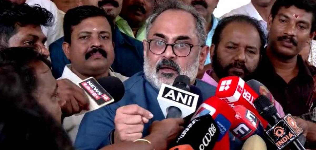 ഇത് കേരളമാണ്, നിങ്ങൾക്ക് മലയാളിയെ മനസിലായിട്ടില്ല; മാധ്യമപ്രവർത്തകയോട് കയർത്ത രാജീവ് ചന്ദ്രശേഖറിന് വിമർശനം
