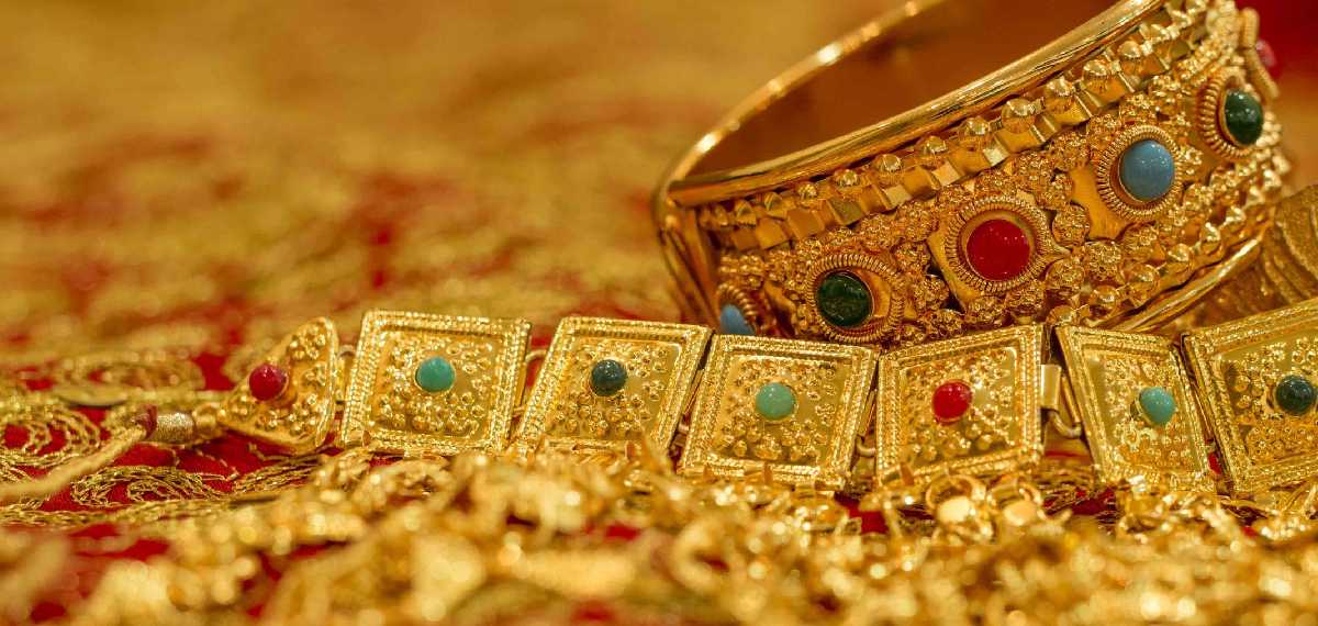 Gold ornaments