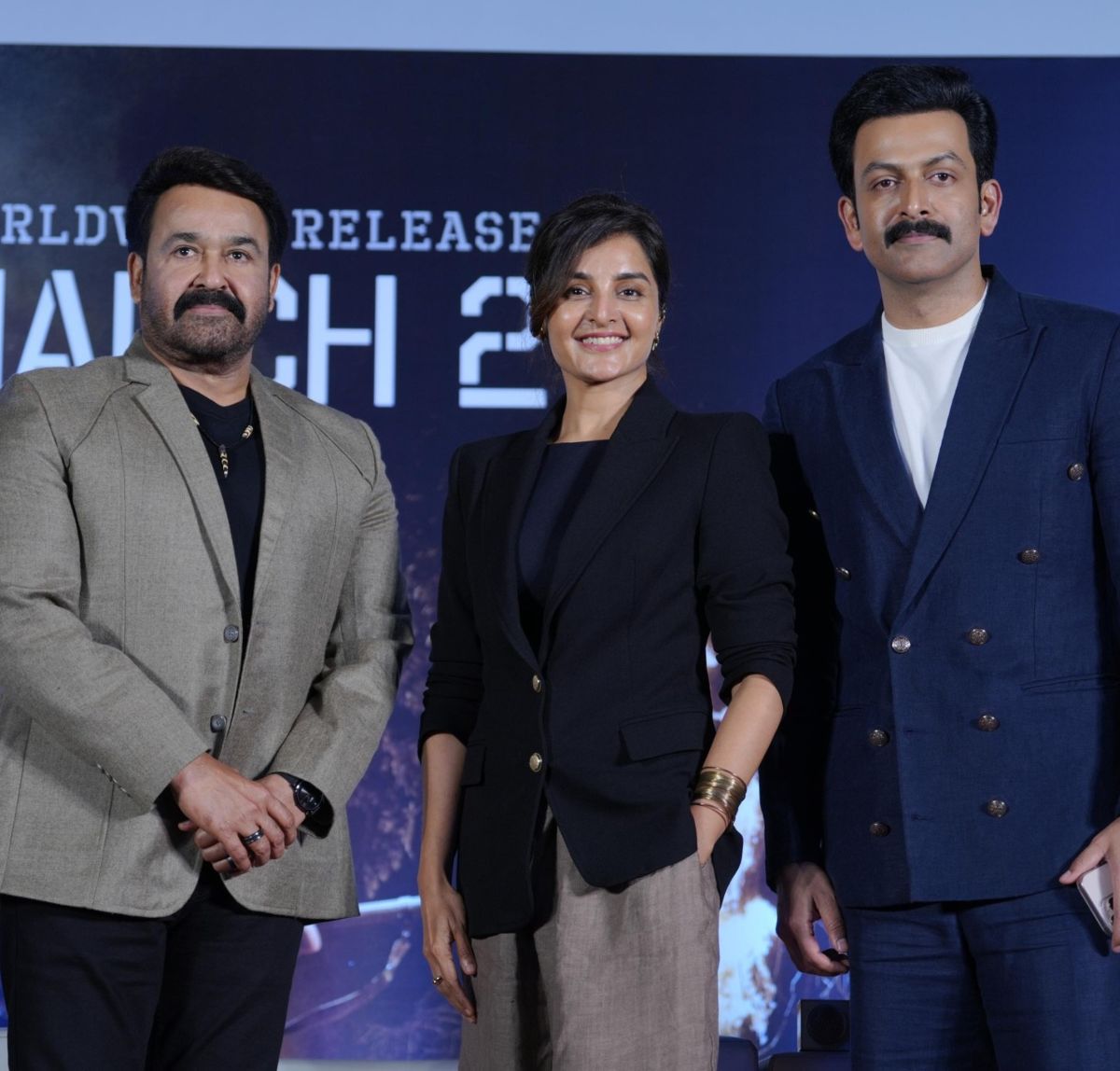 empuraan movie pramotion 