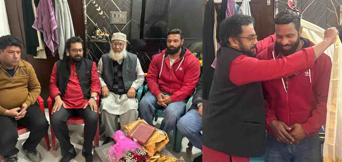 'വിദ്വേഷത്തിന്റെ രാഷ്ട്രീയത്തിനെതിരെ സ്‌നേഹത്തിന്റെ സന്ദേശം'; മുഹമ്മദ് ദീപകിന്റെ വീട്ടിലെത്തി ജോണ്‍ ബ്രിട്ടാസ്