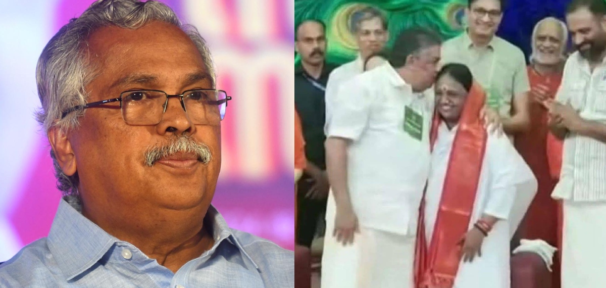 അമൃതാനന്ദമയിയെ ആശ്ലേഷിച്ച സംഭവം:സജി ചെറിയാനോട് തന്നെ ചോദിക്കണം; വിഷയം LDFൽ ചർച്ച ചെയ്യേണ്ടതില്ല: ബിനോയ് വിശ്വം