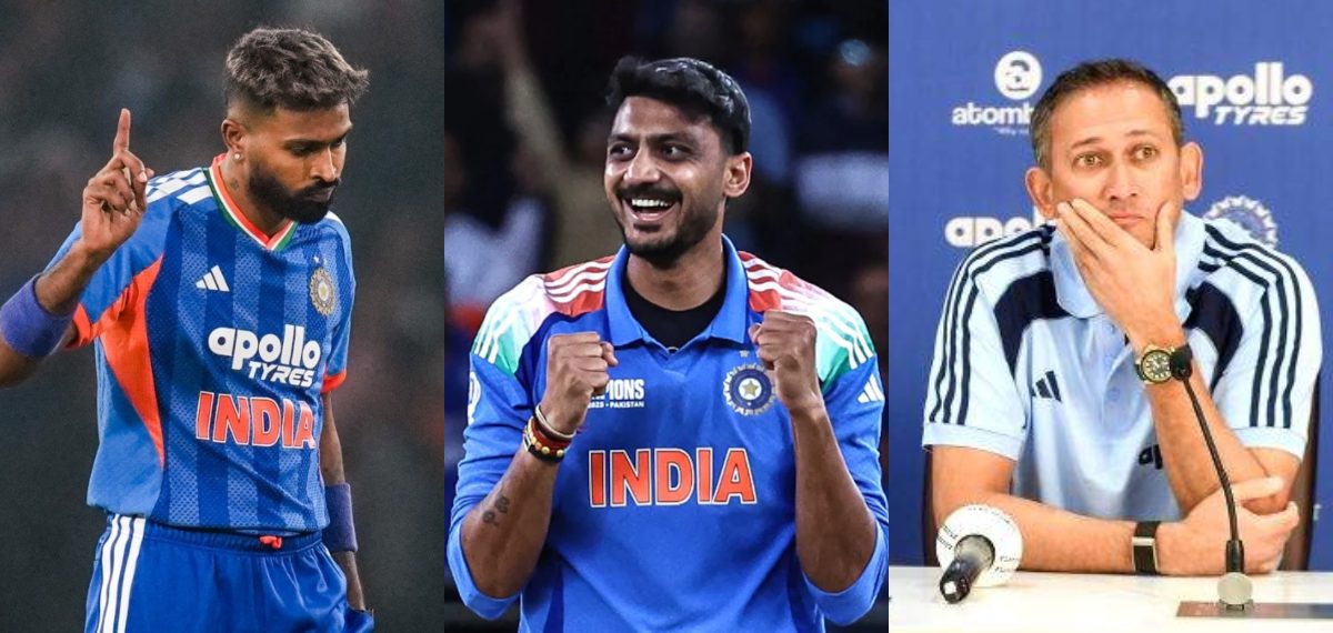 ഹാര്‍ദിക്കിനെയും മറികടന്ന് അക്സറിന് എന്തുകൊണ്ട് വൈസ് ക്യാപ്റ്റന്‍സി നല്‍കി? പ്രതികരിച്ച് അഗാര്‍ക്കര്‍