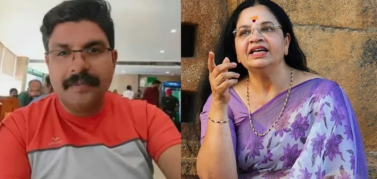 'വീഡിയോ എടുക്കാൻ കാണിച്ച ധൈര്യം അയാൾക്കെതിരെ പ്രതികരിക്കാനും കാണിക്കണം;നിശബ്ദമായി ഒരു ജീവൻ പോയി',ഭാഗ്യലക്ഷ്മി