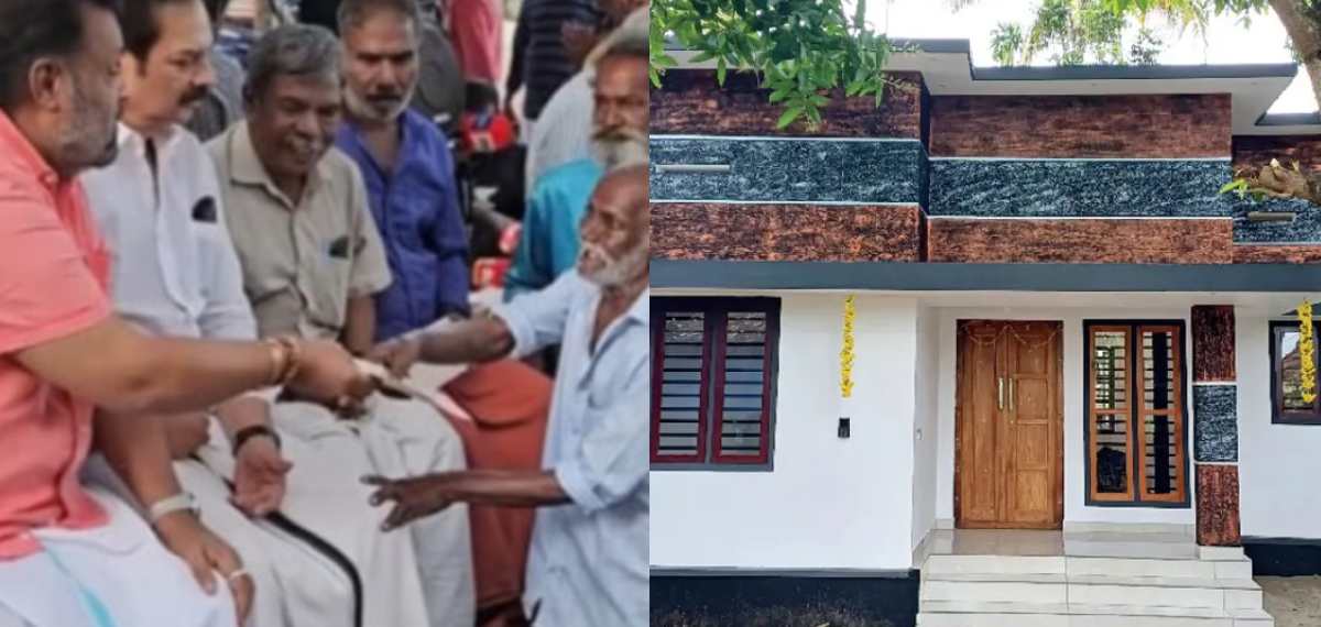 സുരേഷ് ഗോപി അപമാനിച്ചു; സിപിഐഎം വീടൊരുക്കി; കൊച്ചുവേലായുധന് നാളെ വീട് കൈമാറും