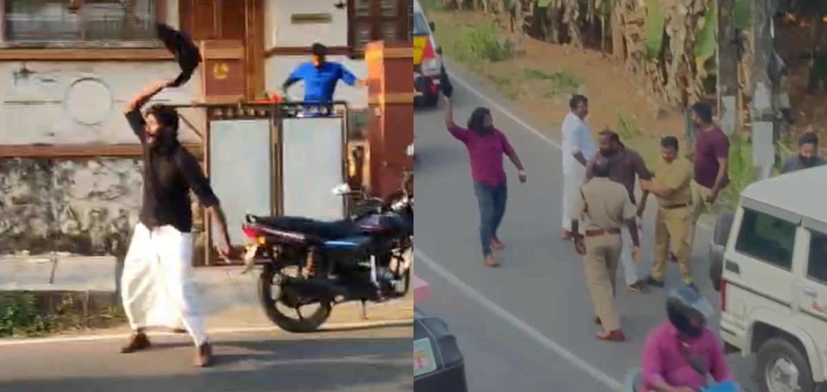 വിളപ്പിൽശാല ചികിത്സ പിഴവ്: വീണാ ജോര്‍ജിന് നേരെ കരിങ്കൊടി പ്രതിഷേധവുമായി യൂത്ത് കോൺഗ്രസ്