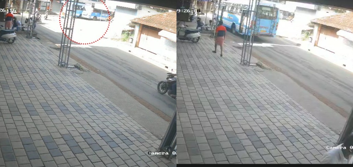 ഓടുന്ന സ്വകാര്യ ബസ്സുകൾക്കിടയിൽപ്പെട്ടു; എട്ടാം ക്ലാസ് വിദ്യാര്‍ത്ഥിയുടെ വിരല്‍ അറ്റു