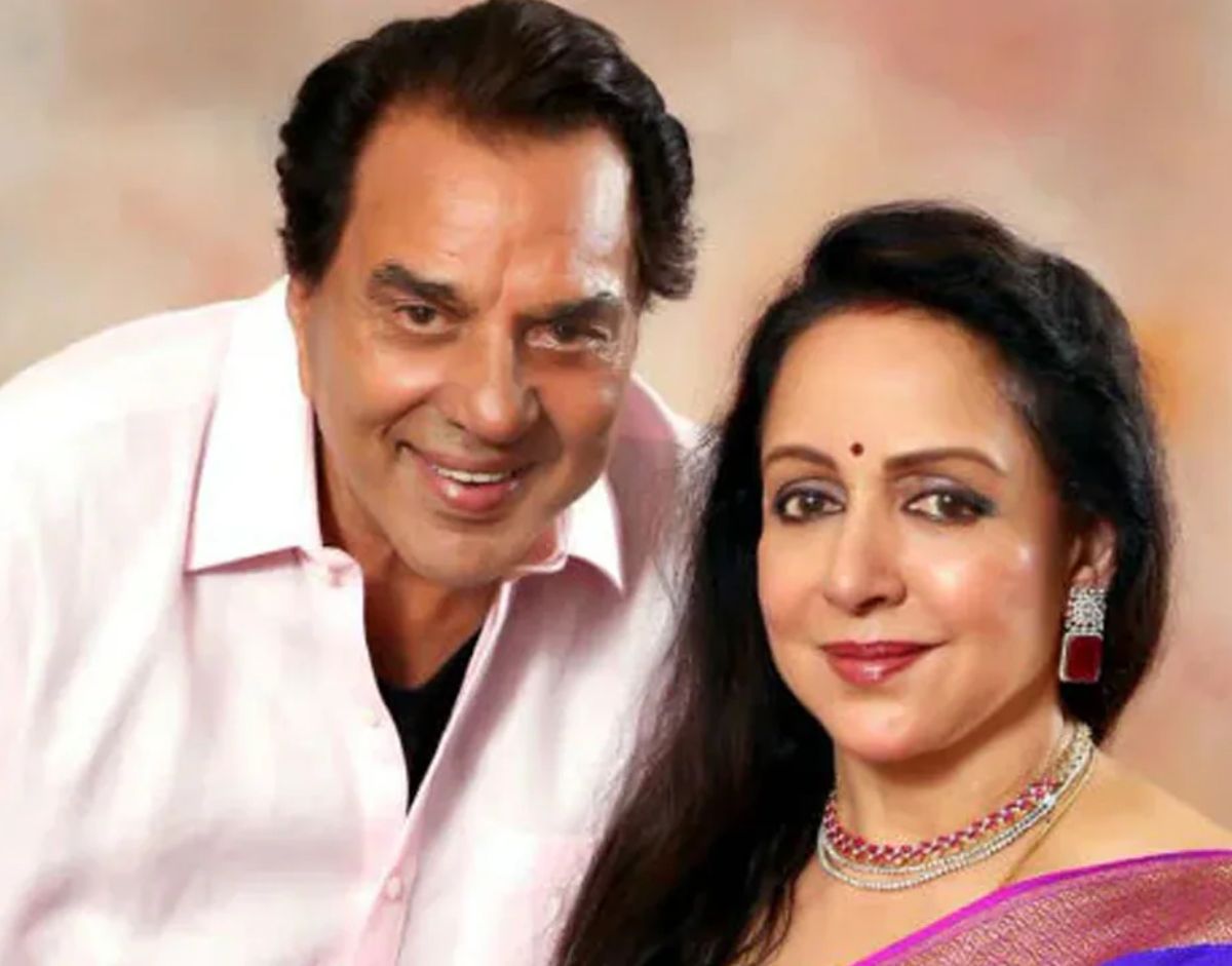 Dharmendra and Hema Malini