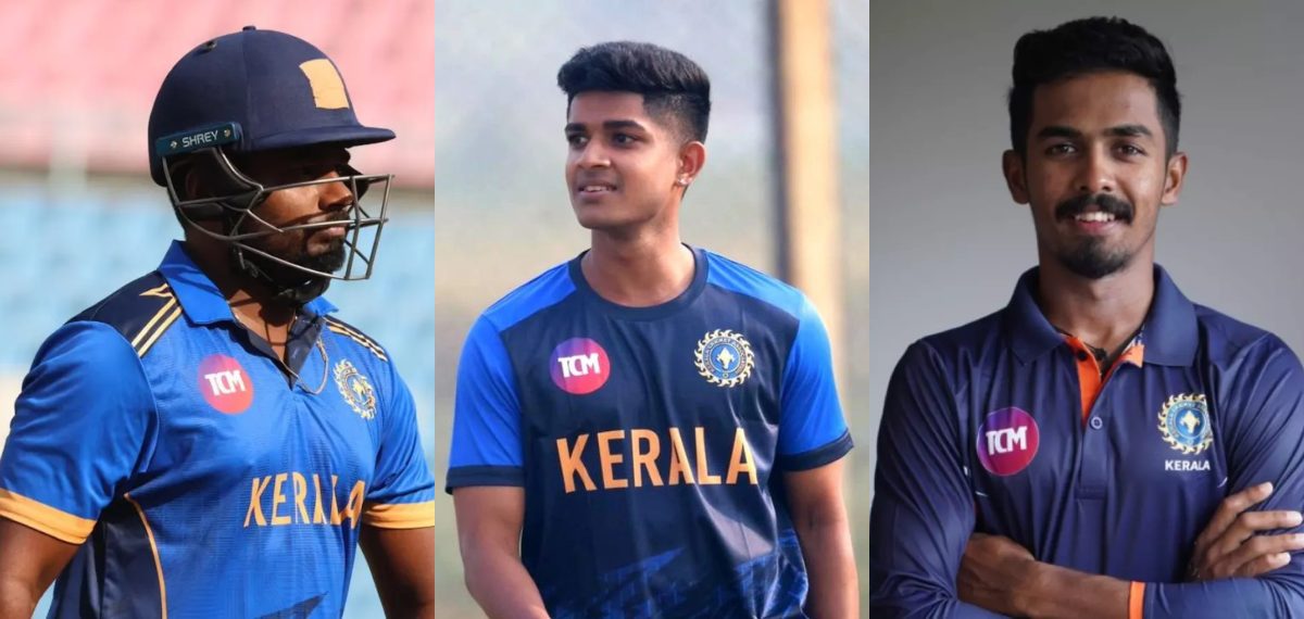 സഞ്ജുവും വിഘ്നേഷും ടീമിൽ; വിജയ് ഹസാരെ ട്രോഫിക്കുള്ള കേരള ടീമിനെ രോഹൻ കുന്നുമ്മൽ നയിക്കും