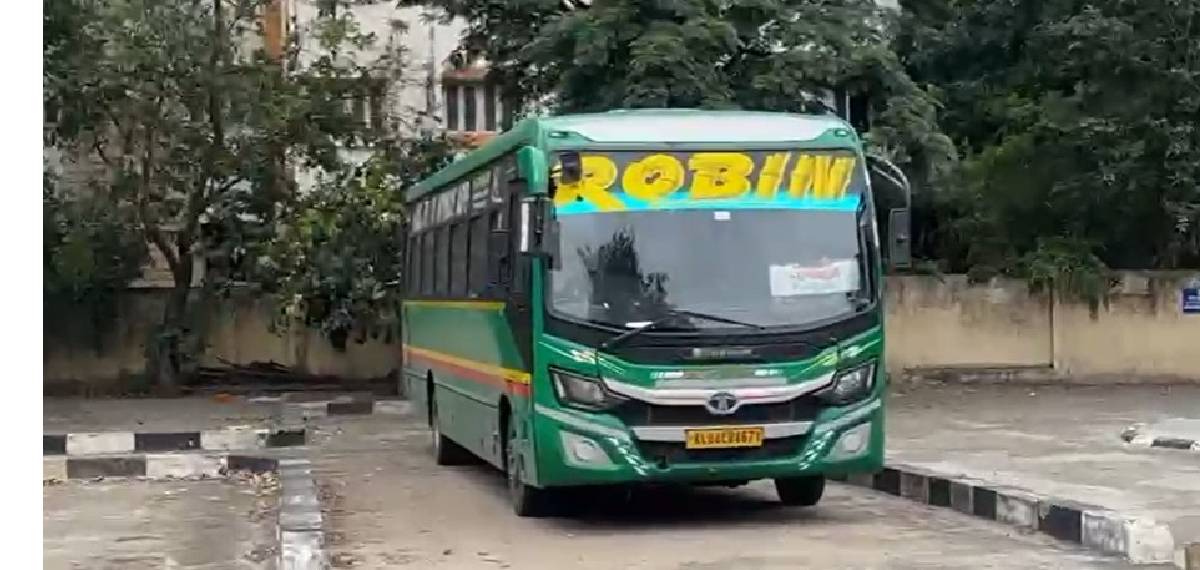റോബിൻ ബസ്സിന് വീണ്ടും പൂട്ട്; കസ്റ്റഡിയിൽ എടുത്ത് തമിഴ്‌നാട് ആർടിഒ