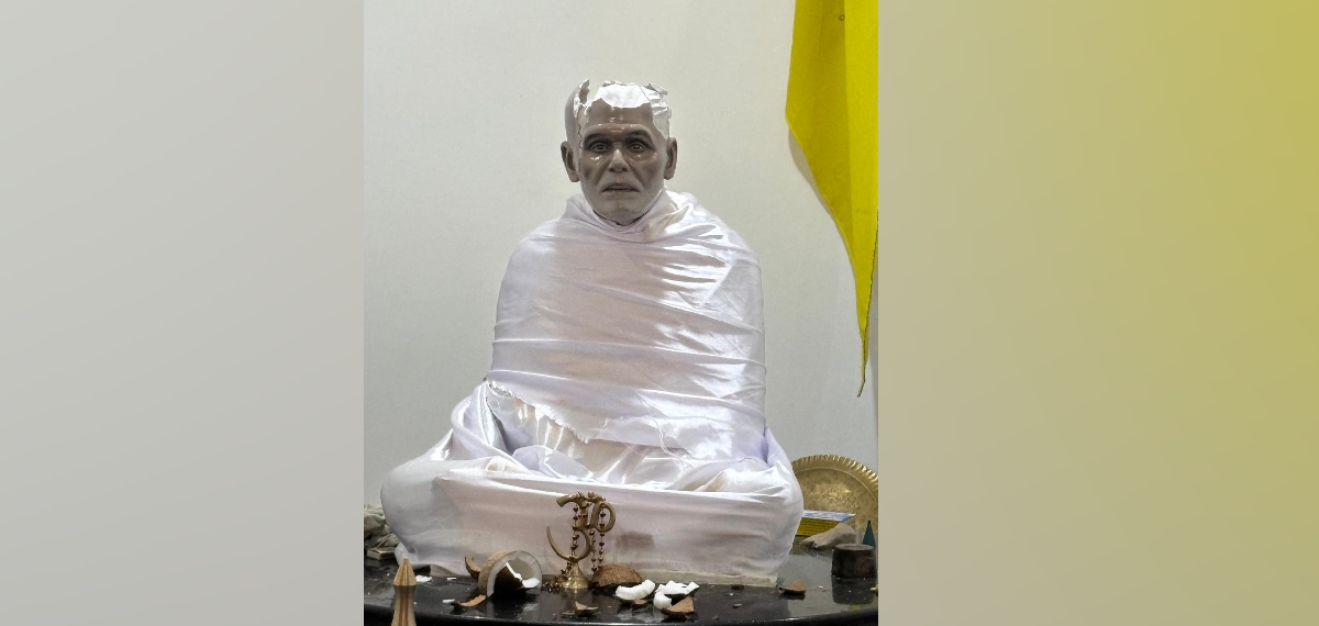 തിരുവനന്തപുരത്ത് ശ്രീനാരായണ ഗുരുവിന്റെ പ്രതിമ തകർത്തു; ഒരാൾ കസ്റ്റഡിയിൽ