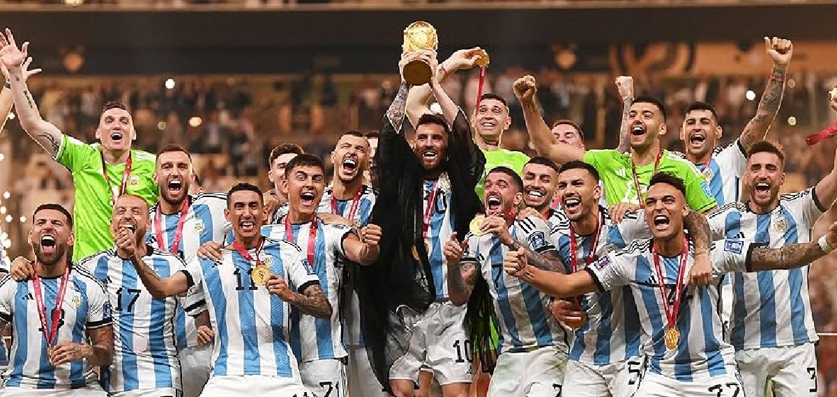 Lionel Messi and Team Argentina - World Cup 2022 Winner